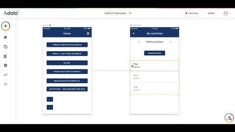 Adalo hints: how to create one single record for a one single date in a collection