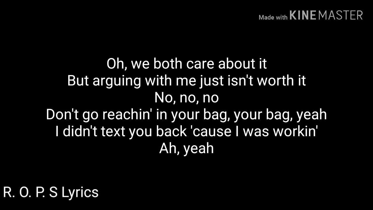 Khalid - My Bad (Official Lyrics)