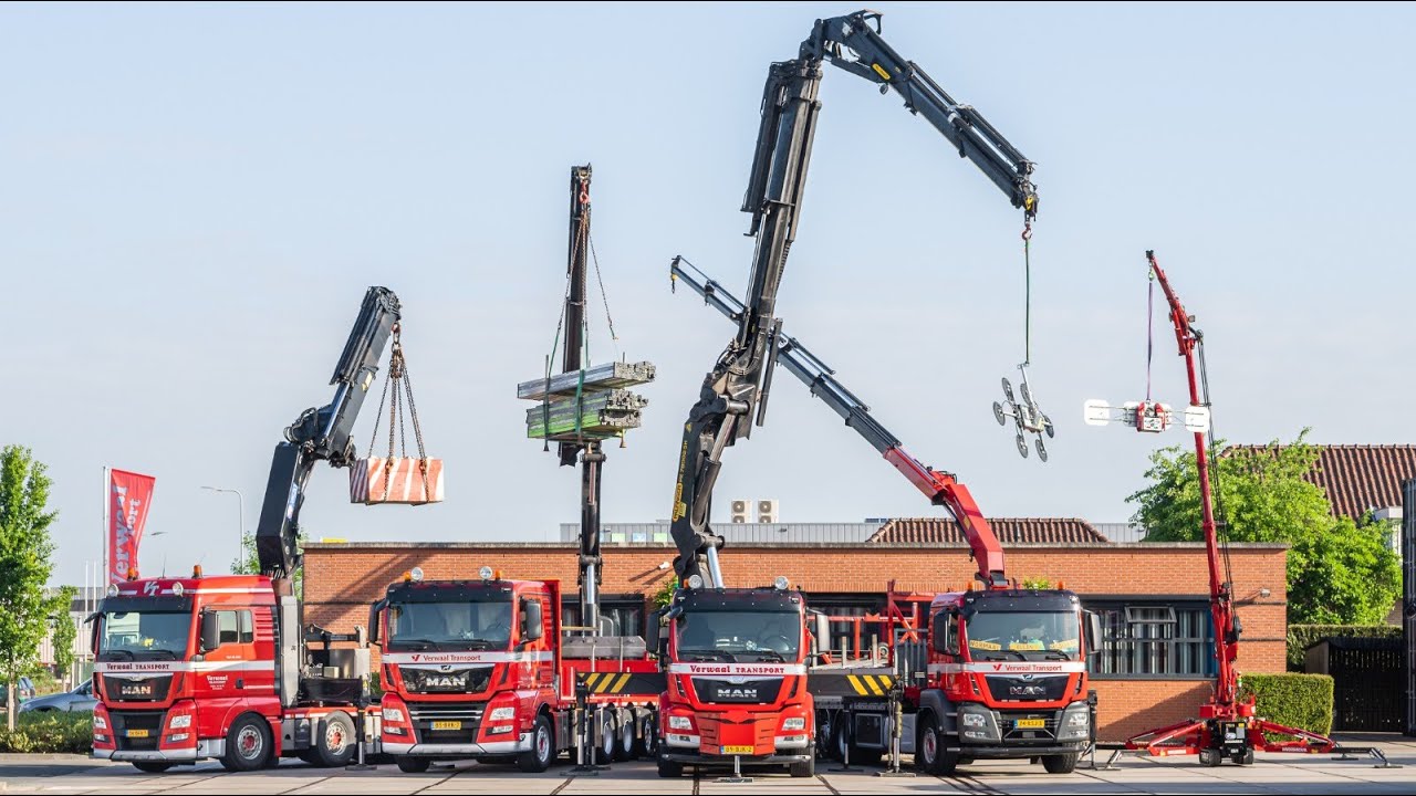 Verwaal Transport autolaadkraan chauffeur