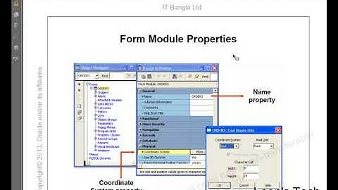 Oracle Forms 10g Tutorial in Bangla: Creating a Basic Form Module