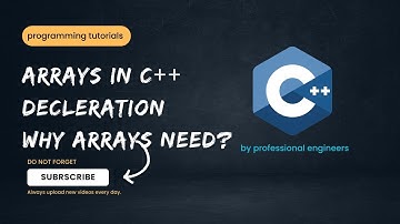 Part 14 - Arrays  in  c++ | Urdu / Hindi | #professionalengineers
