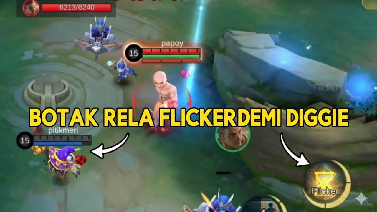 paquito botak sangat menyebalkan⁉️ mobile legends bang bang⁉️