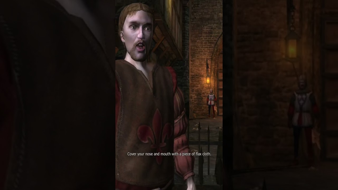 Wear A Mask to Prevent The Spread in The Witcher 