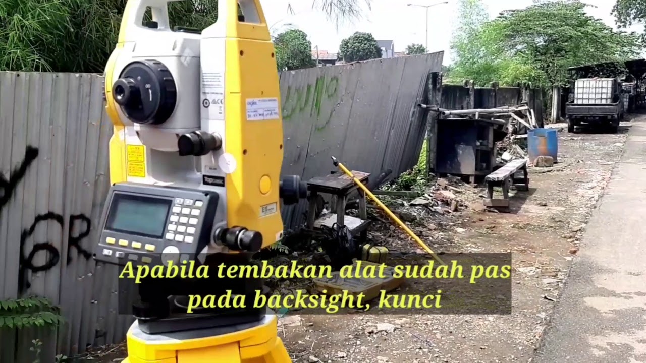Tutorial Staking Out dg Alat TS Topcon ES-65