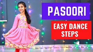 Pasoori | Easy Dance steps | Coke studio | Anvi Shetty