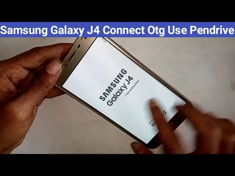 Samsung galaxy J4 connect otg use Pendrive