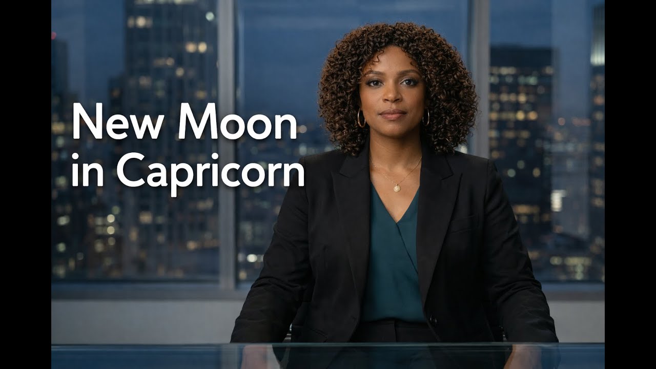 New Moon in Capricorn | Structure, Discipline, and Long-Term Manifestation