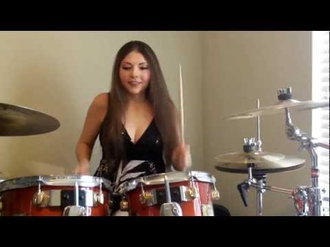 Hit Like A Girl 2013 Finalist - Melanie DiLorenzo ( Female Drummer Competition drum solo )