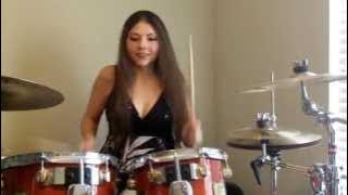 Hit Like A Girl 2013 Finalist - Melanie DiLorenzo ( Female Drummer Competition drum solo )