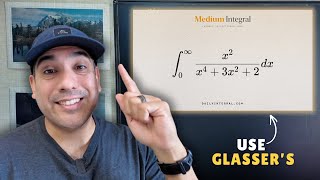 A BEAUTIFUL Example of Glasser’s Master Theorem  