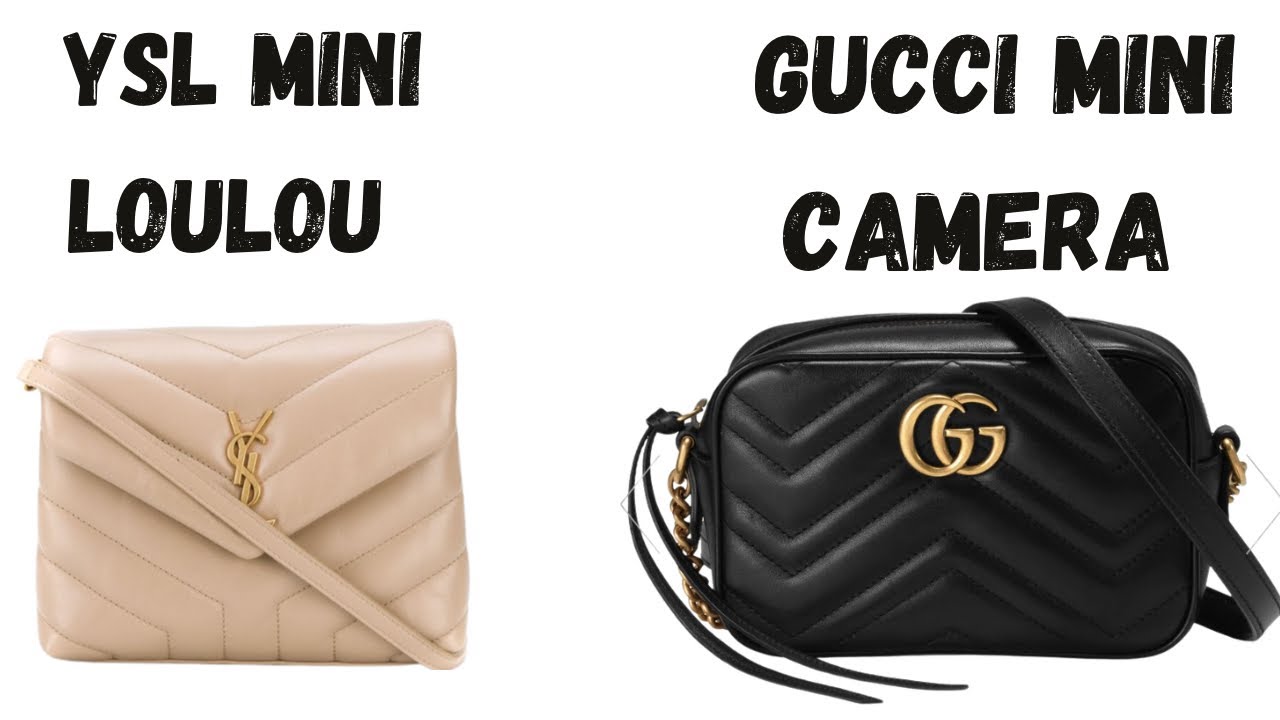 Gucci Bag And Saint Laurent Bag Comparison - Strawberry Chic