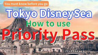 How to use the 40th Anniversary Priority Pass at Tokyo DisneySea!! Must check it! #tokyodisneyresort