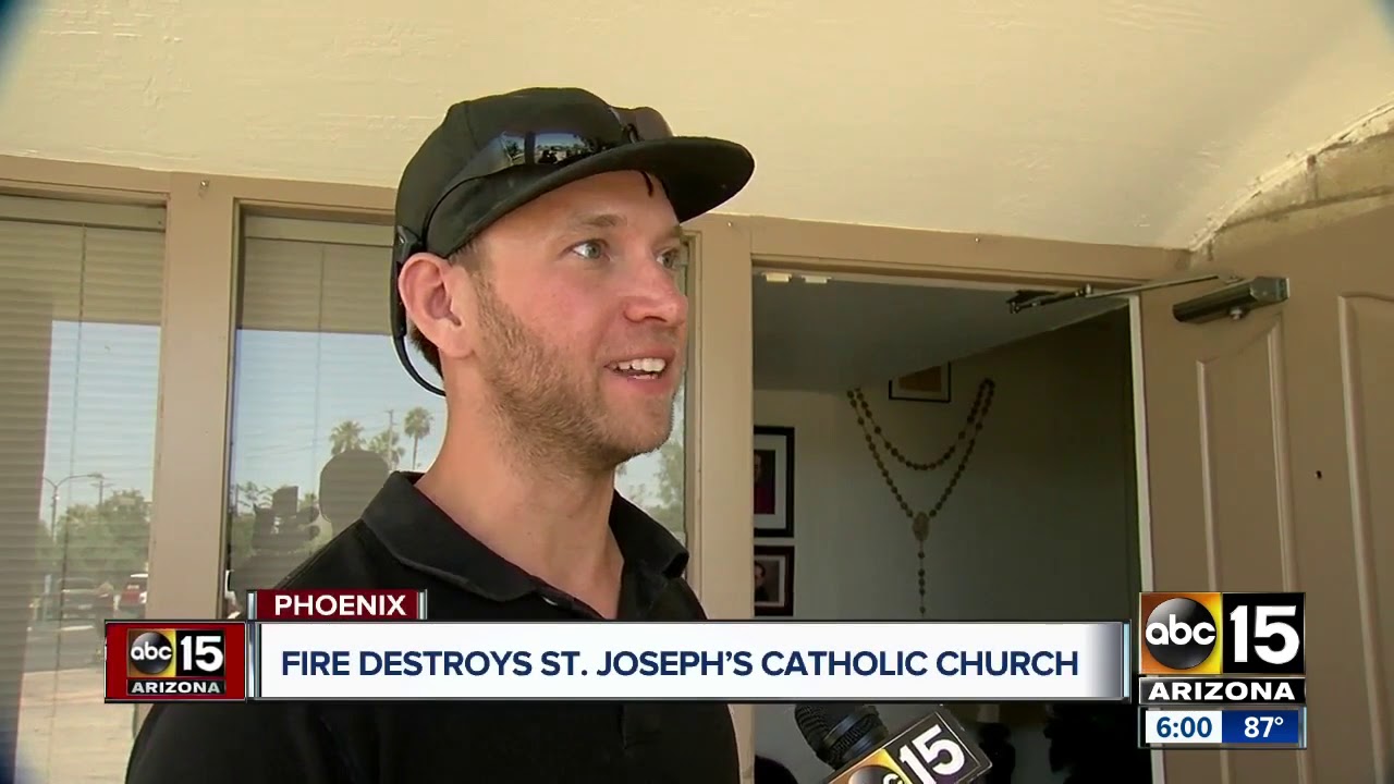 Church fire under investigation - YouTube