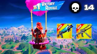 14 Elimination Solo Vs Solo Gameplay Wins (NEW Fortnite Chapter 5!)