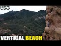 &quot;Vertical Beach&quot; - Bad Choice for a Climb, Still Great Adventure in Red Rock Canyon, California