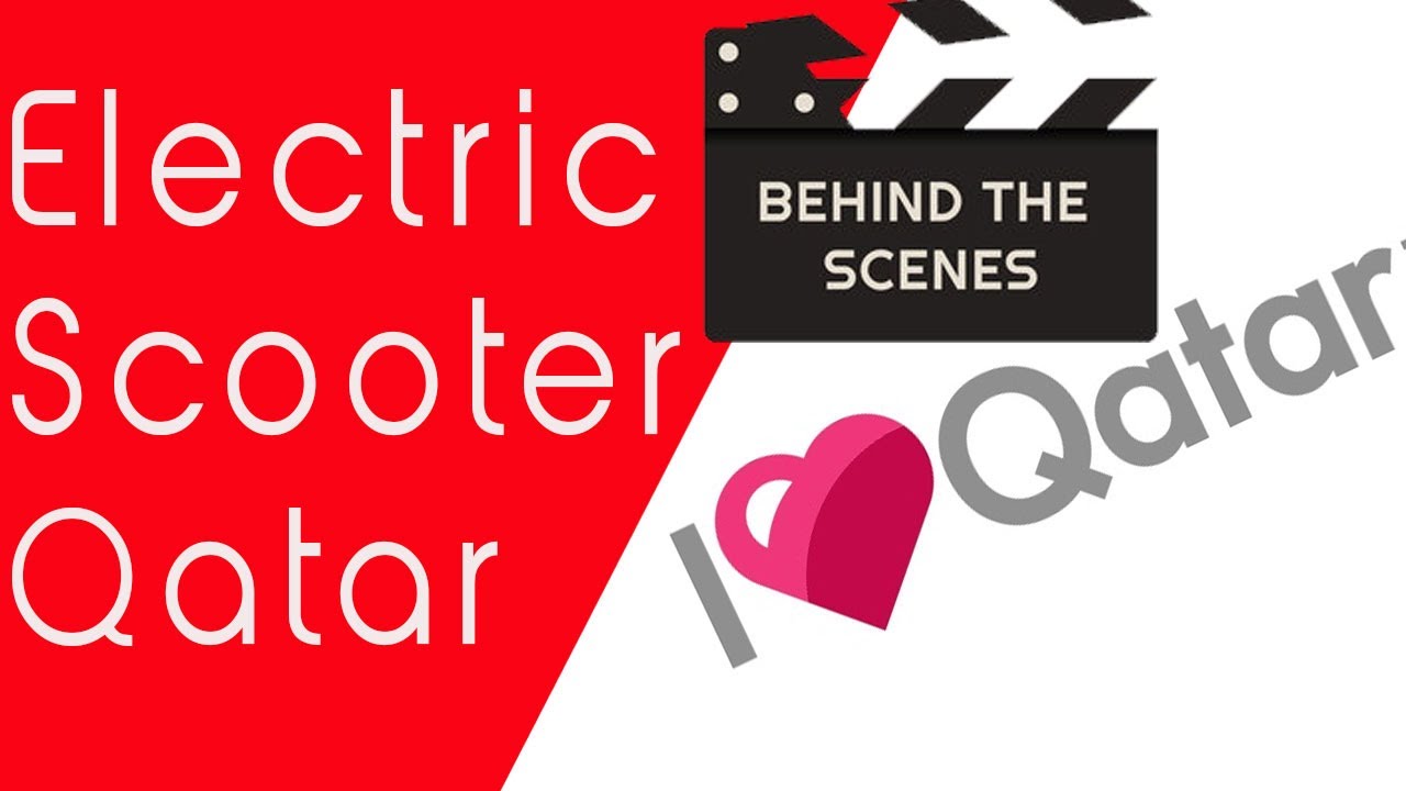 ESQ Electric Scooter Qatar Meet I LOVE QATAR ILQ BTS Behind The