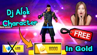 How To Get Free Dj Alok Character 8000 Gold In Free Fire | Get Dj Alok Character in 8000 Gold 2020