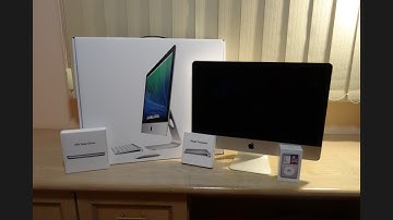 Unboxed : Apple iMac 21.5" 1 TB (Late 2013, Core i5, 2.9 GHz) + First Boot-Up