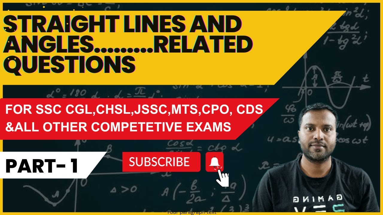 Class 3 Problem based on straight line and angles Part 1 Bilingual