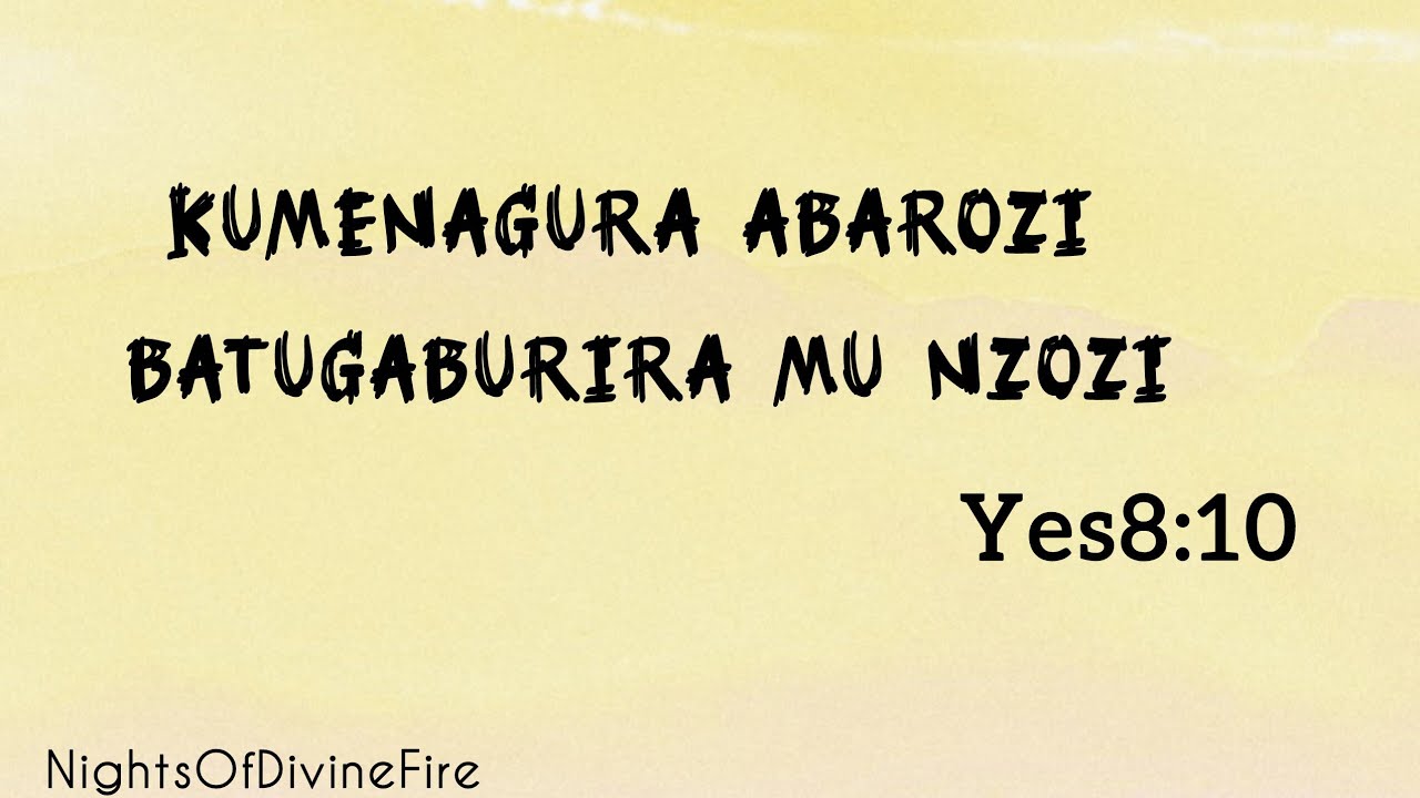BOHOKA|Kumenagura abarozi batugaburira mu nzozi| Rukundo Jean Paul