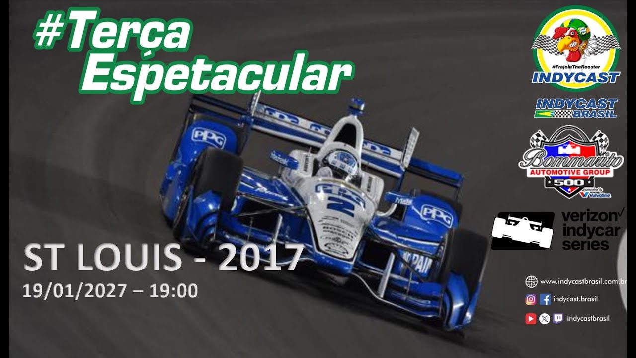 IndyCast Brasil #Lembranças #TerçaEspetacular - St Louis 2017