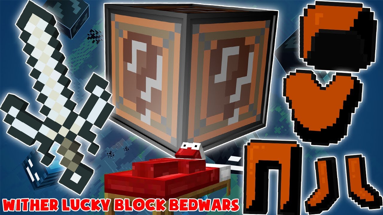 MINI GAME : WITHER LUCKY BLOCK BEDWARS ** NOOB SỞ HỮU ĐỒ VIP TỪ WITHER VÀ CÁI KẾT ??