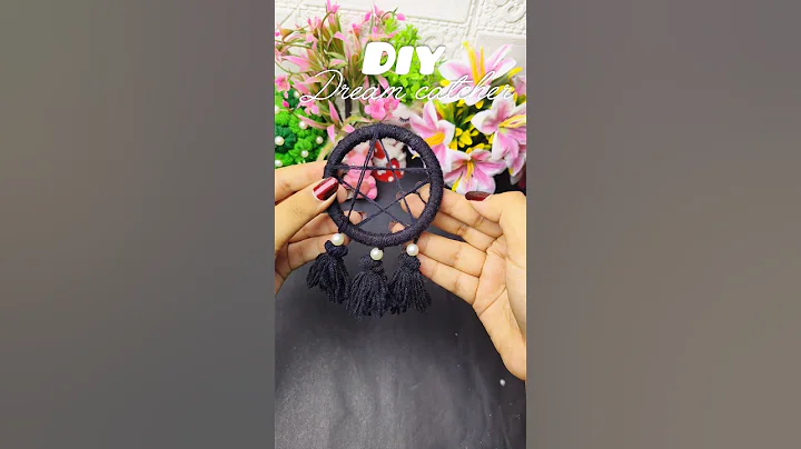 DIY dream catcher 🧿 diy Old bangle craft #diy #craft #craftideas #creative #dreamcatcher #handmade