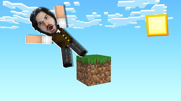 VOCÊS SE LEMBRAM DO MINECRAFT COM APENAS 1 BLOCO?