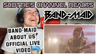 BAND-MAID / about Us (Official Live Video) // Reaction
