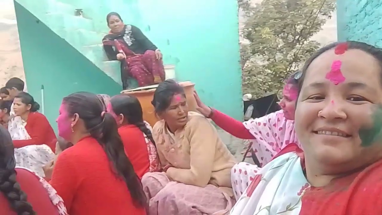 चौथी होली में हुआ जबरदस्त डांस 🥰🥰।।@neeruthapa vlogs 