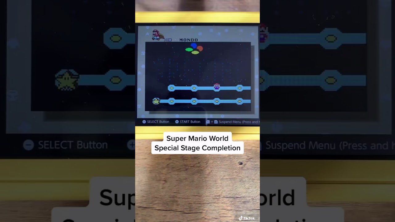 Super Mario World: прохождение спецучастков