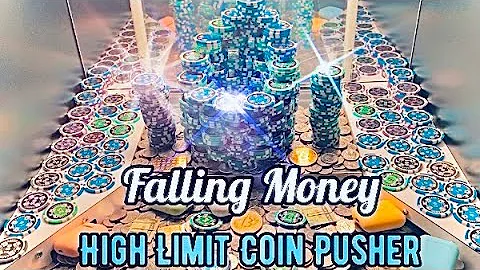 ✅FALLING TOWERS… Inside The High Limit Coin Pusher! || JACKPOT || Won Money ASMR!