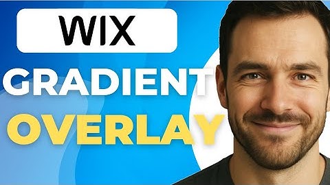 How To Add Gradient Overlay To Image In Wix Studio