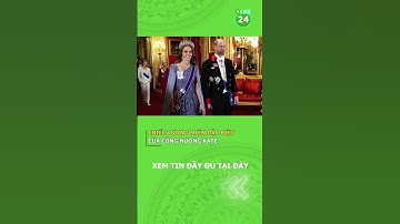 Chiếc vương miện đặc biệt của Công nương Kate | News24h #shorts