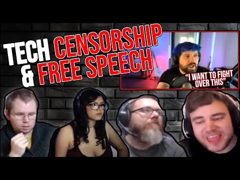 Tech Censorship & Free Speech | DESTINY, PRESIDENT SUNDAY, LACTOID, STRAIGHTERADE