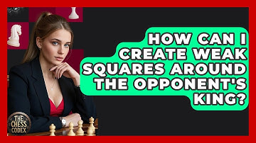 How Can I Create Weak Squares Around The Opponent