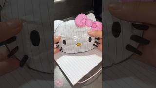 Hello kitty squishy tutorial🎀 #shorts #fyp #fypシ゚viral #diy #crafts #hellokitty