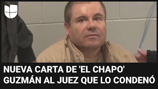 El ‘Chapo’ Guzmán trata de limpiar su imagen: acusa a EEUU y México de usarlo como chivo expiatorio screenshot 2