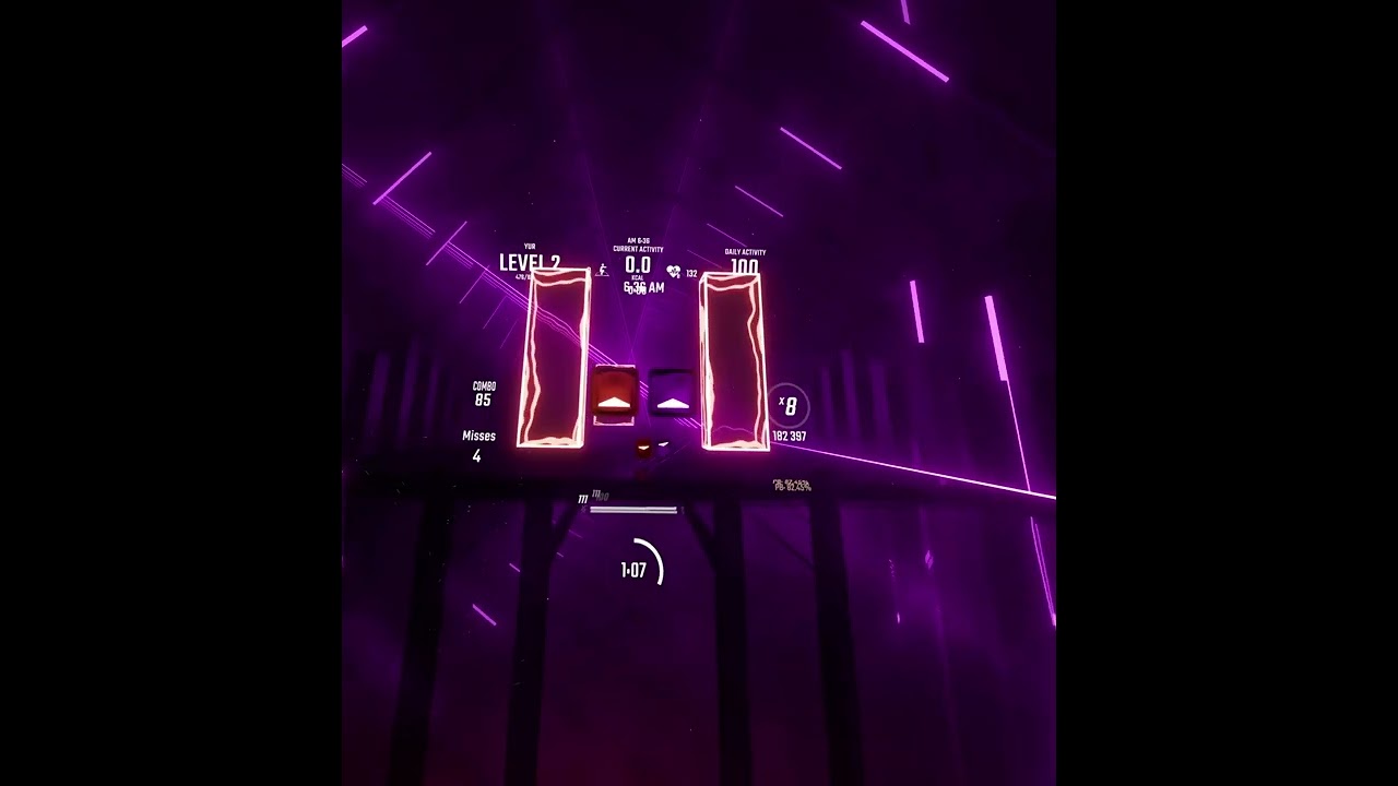 Beatsaber) everglow - first (expert)