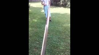 The boy meets the man