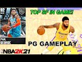 DIAMOND PAUL GEORGE IS A TOP 3 Small Forward in NBA 2k21 MY TEAM!  1 of the BEST JUMPERS N THE GAME!