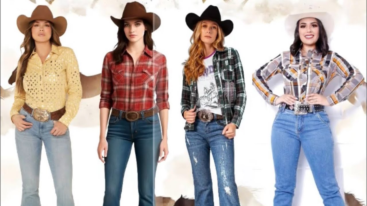 Moda country feminina 🤎👢🐎