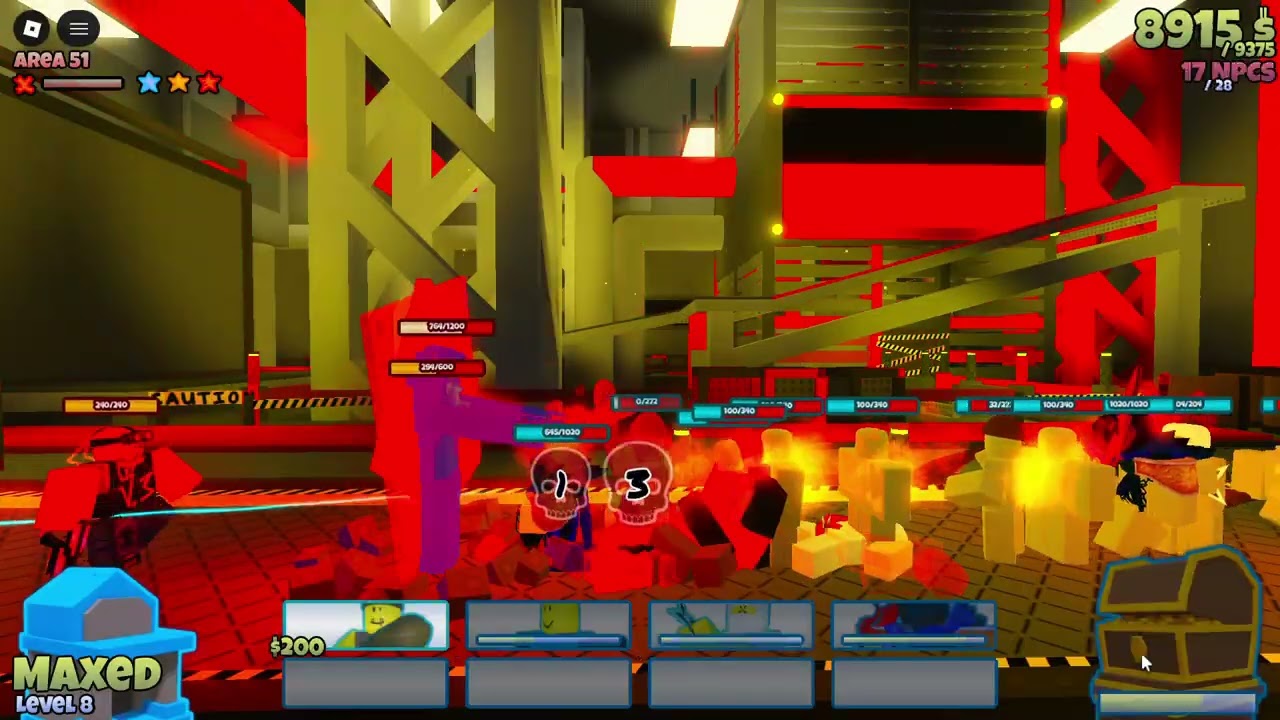 The Battle Bricks 3 Star Exec 4 slots