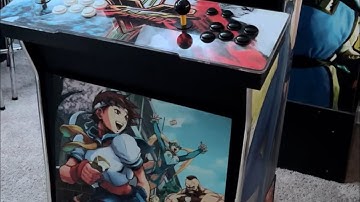 (Part #1 ). Building a custom Multicade arcade cabinet out of a unused, ￼pac-man arcade 1up