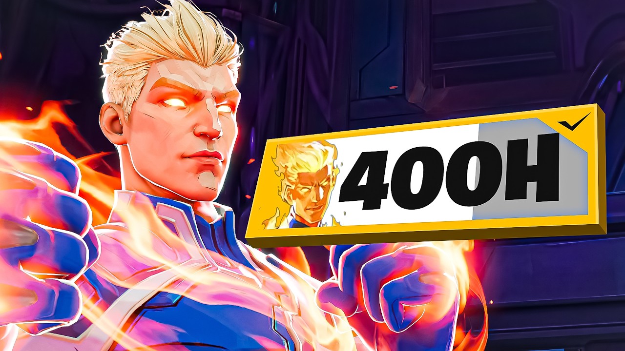 Вот как выглядят 400 часов работы Человека-факела!