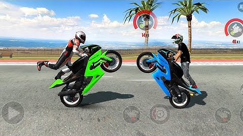 Extreme Speed Motorcycle Driving Skills Master #8 - Xtreme Motorbikes Gameplay Stunts Android IOS