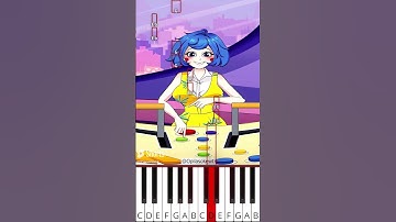 Inside Out 2 Joy is insane DO DO DO LA LA LA (@Opilasokewt) - Octave Piano Tutorial