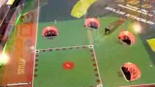 ガリガリ君のクレーンゲームや超巨大野球盤を展示するアトラスブース Gigazine