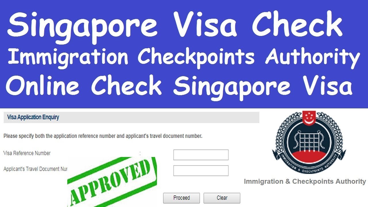 visit visa status singapore