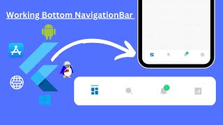 How to make bottom navigation bar in flutter.